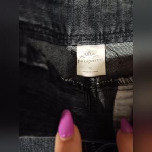 Black slacks for large ladies